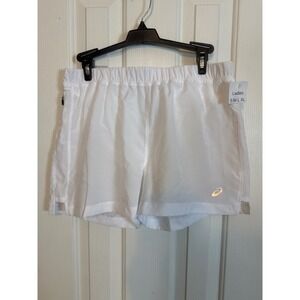 Asics Running Shorts‎ Quick-Drying Moisture-Wicking Athletic White S